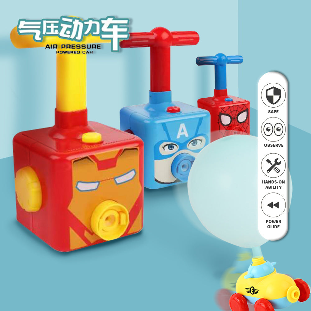 Fun Air Powered Racing Car Toy