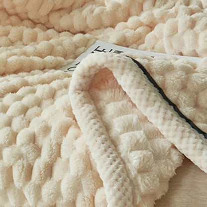 Plush Soft Velvet Throw Blanket