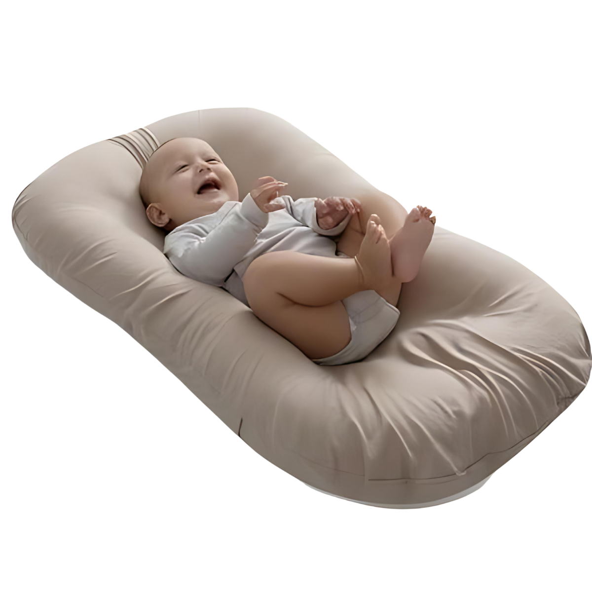 Cozy Baby Lounger - Large Soft Cotton Nest Bed - Fesara