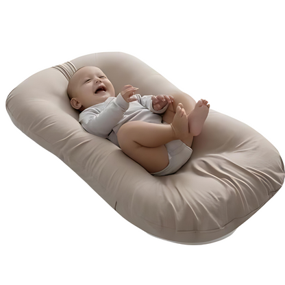 Cozy Baby Lounger - Large Soft Cotton Nest Bed - Fesara