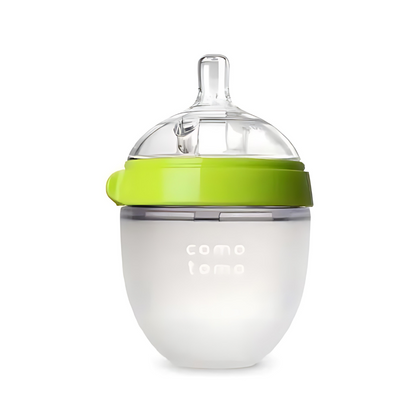 Soft Silicone Baby Bottle for Newborns