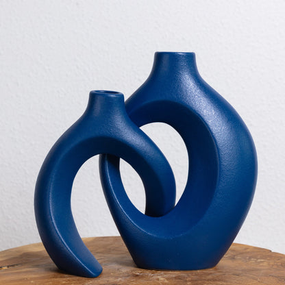 Beautiful Floral Ceramic Vase Decor