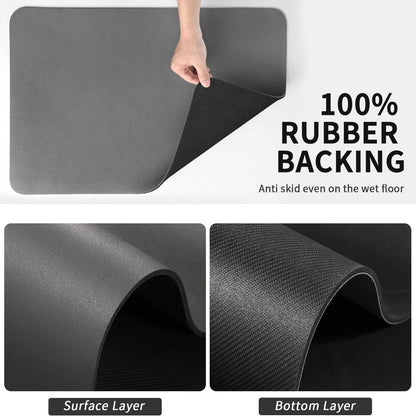 Waterproof Kitchen Drying Mat – Fast Absorbent Dish Drain Mat