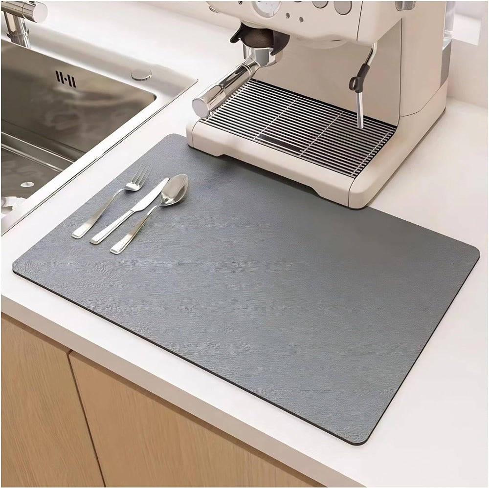 Waterproof Kitchen Drying Mat – Fast Absorbent Dish Drain Mat