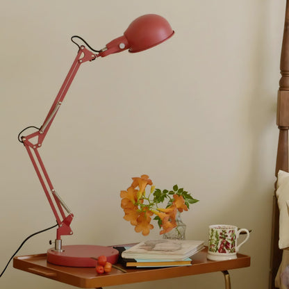 Red Glow Table Lamp