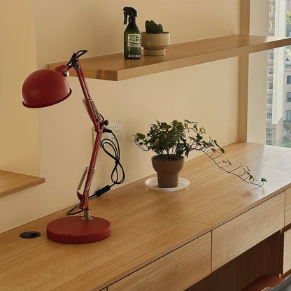 Red Glow Table Lamp