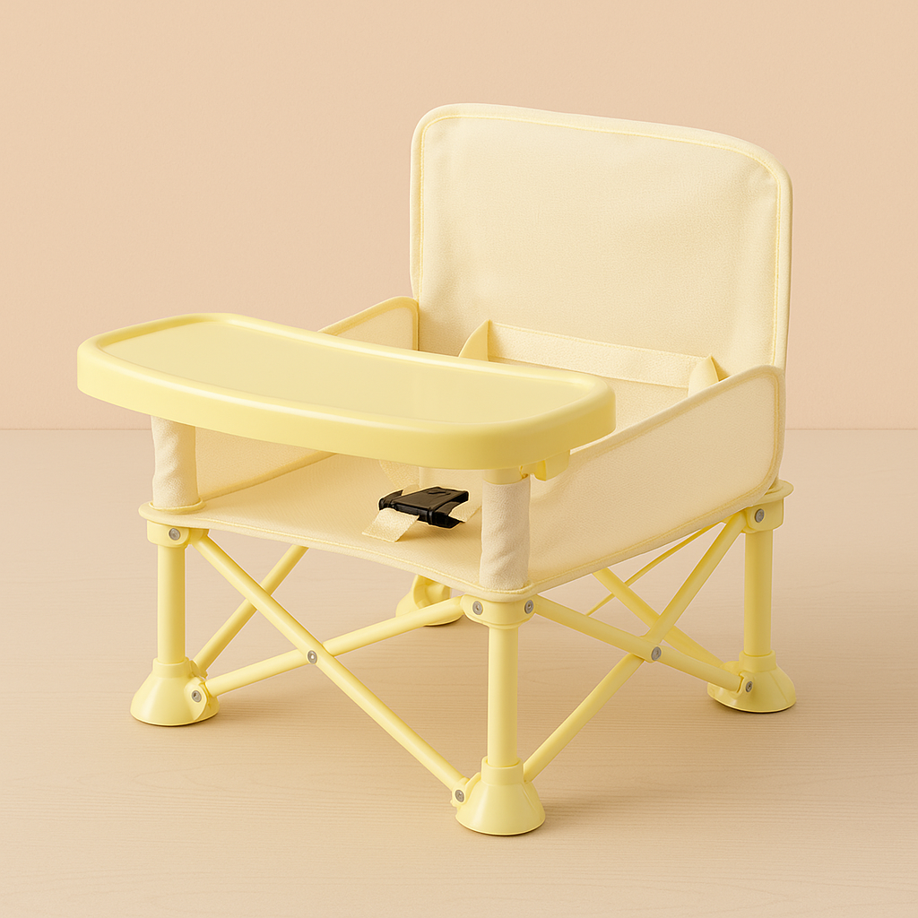 Fun Kids Camping Chair with Table – Compact Foldable Seat
