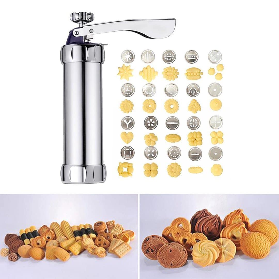 Easy Bake Stainless Steel Cookie Press