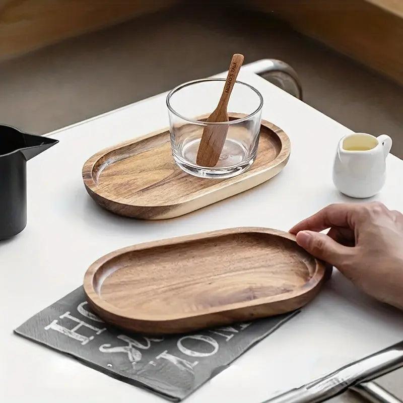 Modern Wooden Serving Tray