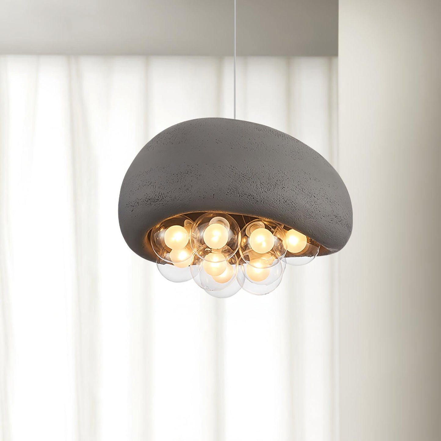 Bright Airy Pendant Light Fixture