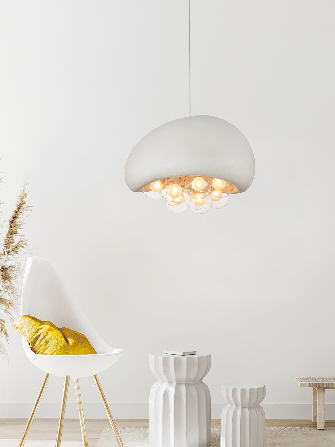 Bright Airy Pendant Light Fixture
