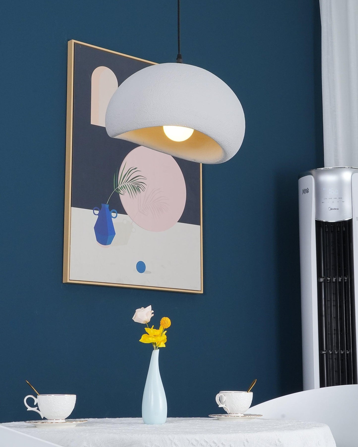 Simple Sleek Glass Pendant Light Fixture