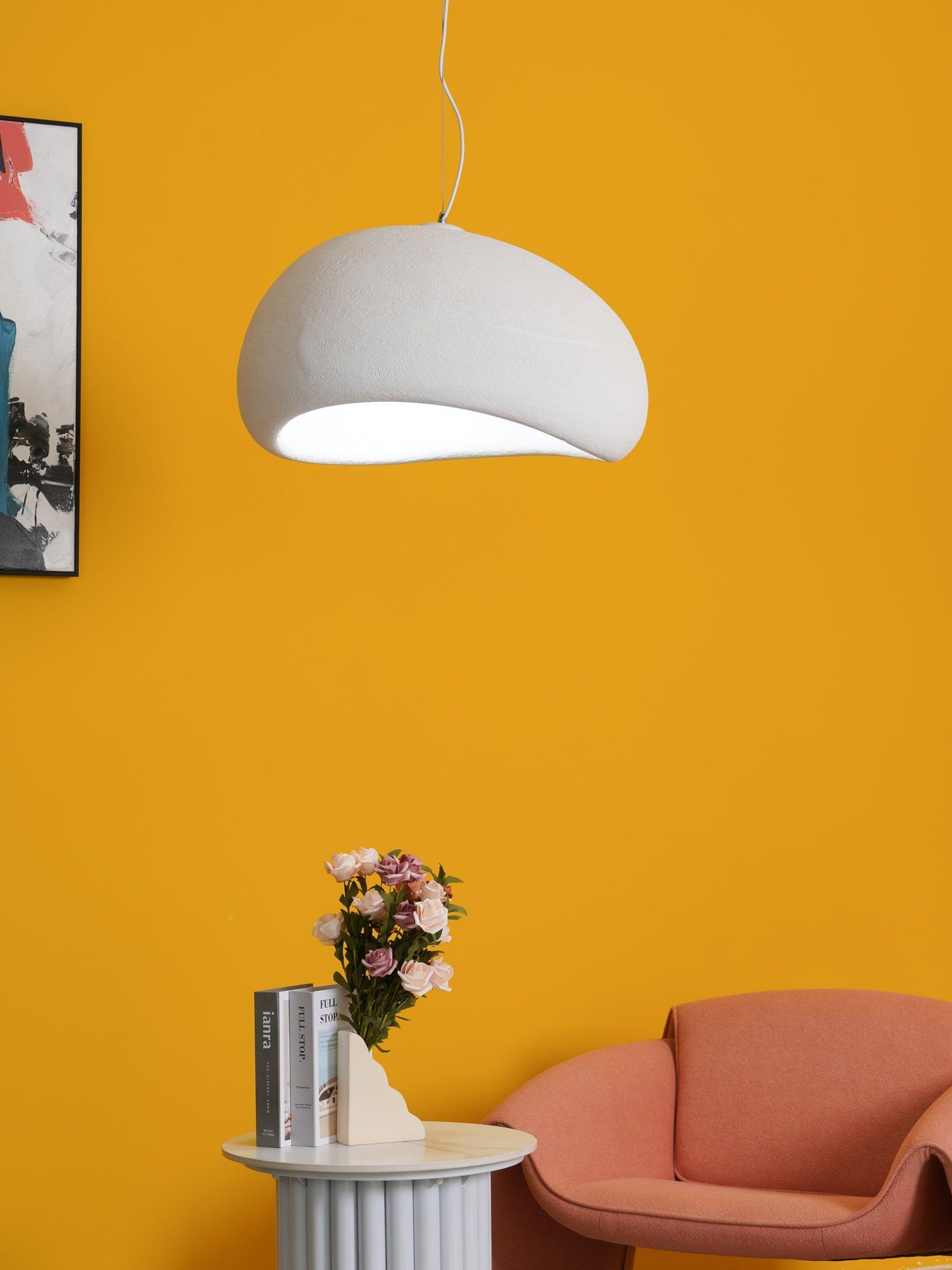 Simple Sleek Glass Pendant Light Fixture
