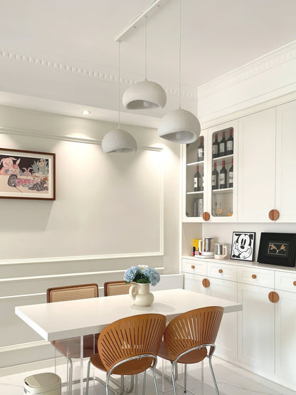 Simple Sleek Glass Pendant Light Fixture
