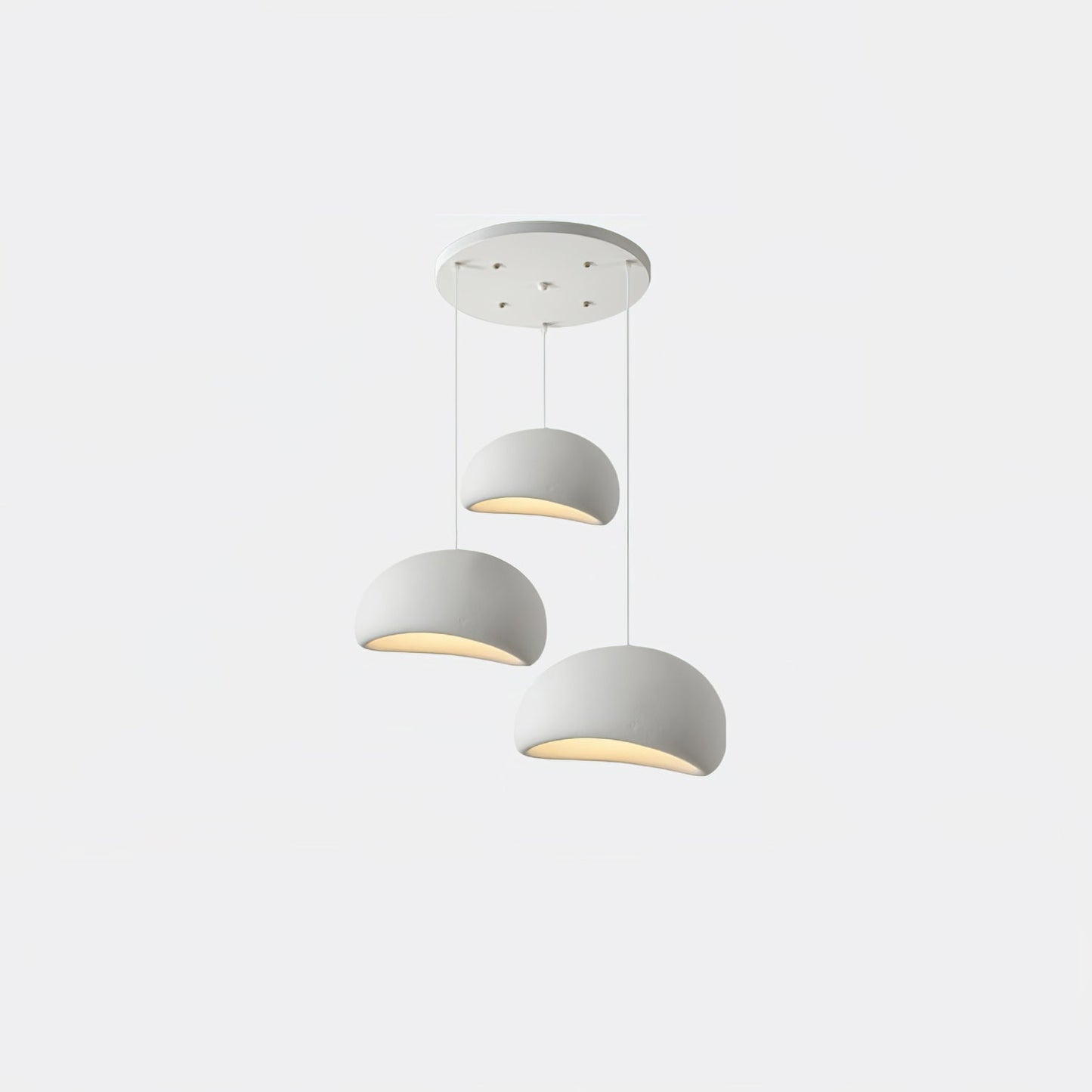Simple Sleek Glass Pendant Light Fixture