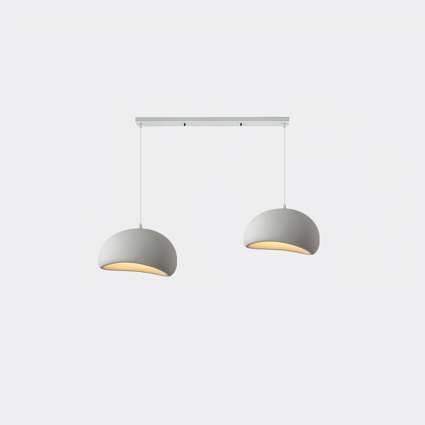 Simple Sleek Glass Pendant Light Fixture