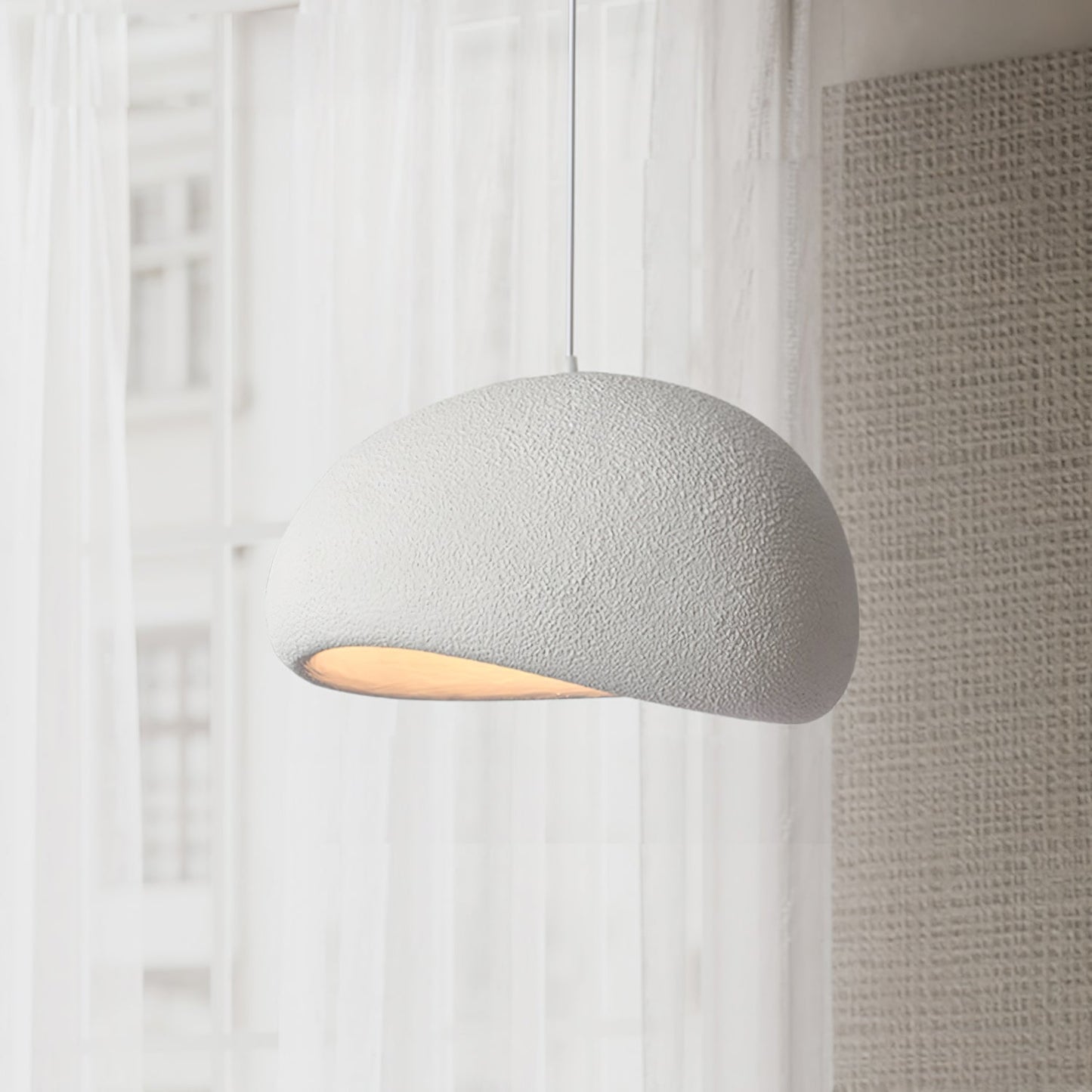 Simple Sleek Glass Pendant Light Fixture
