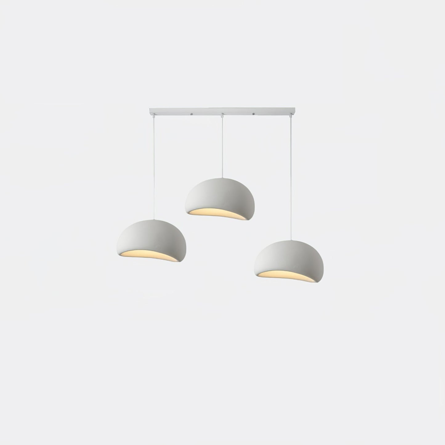 Simple Sleek Glass Pendant Light Fixture