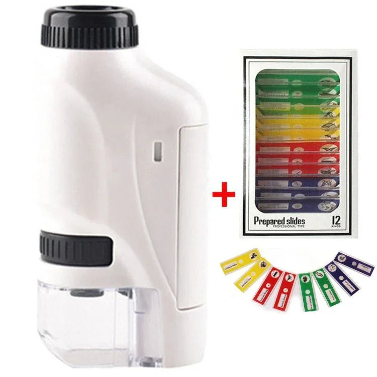 Kid Friendly Pocket Microscope 60x Zoom