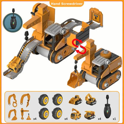 Ultimate Kids Building Car Kit - 120 Piece Playset
