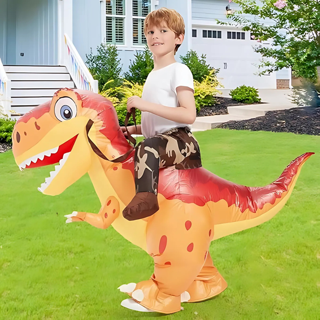 Fun Inflatable T Rex Costume for Kids - Fesara
