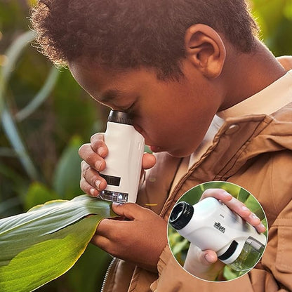 Fun Kids Microscope Set 60x-120x Magnification Learning Kit