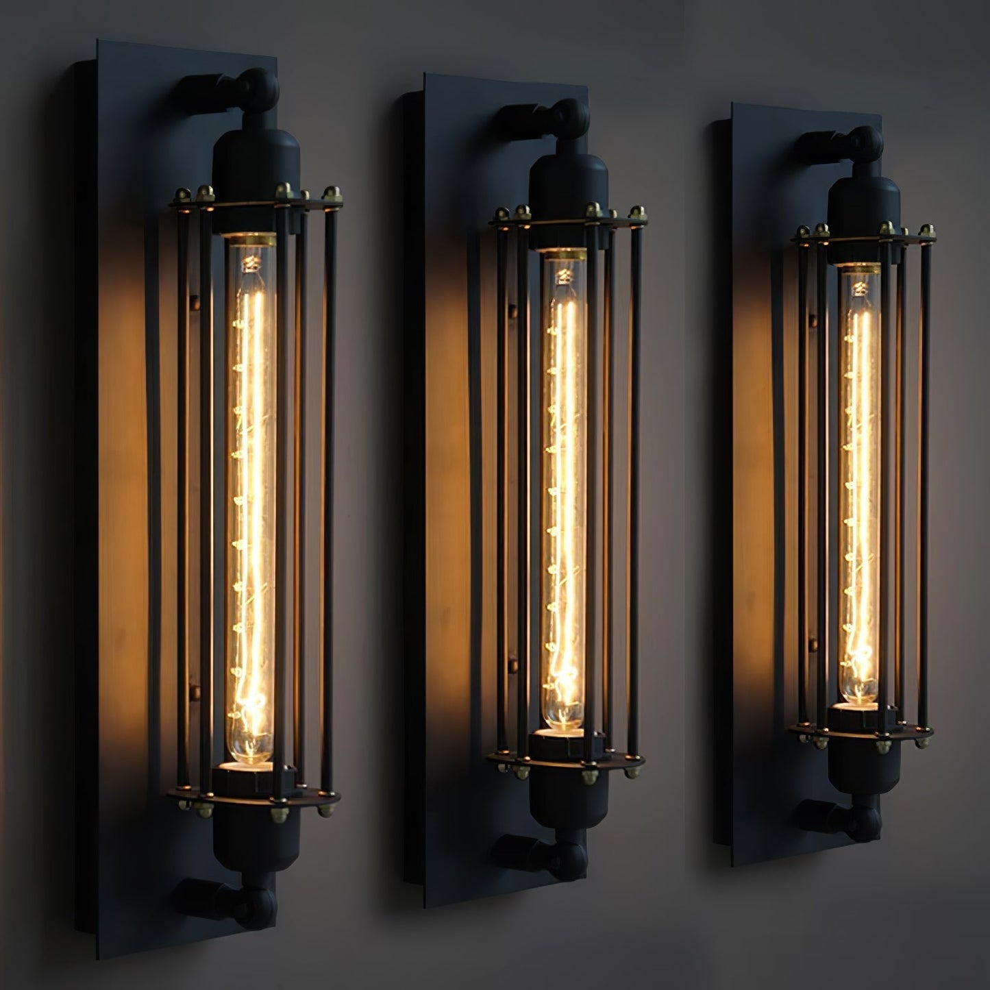 Heavy Duty Metal Wall Lamp for Home or Office
