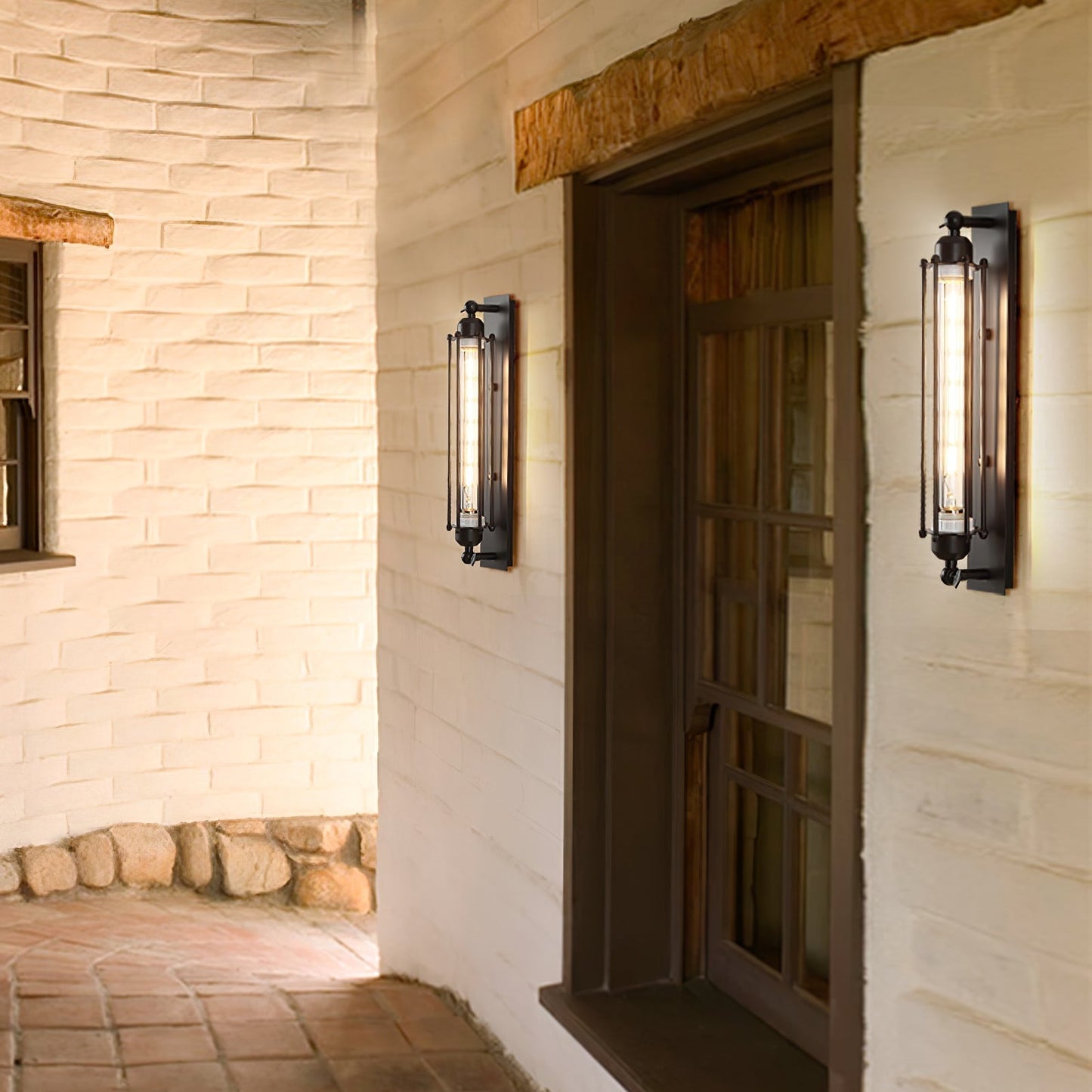 Heavy Duty Metal Wall Lamp for Home or Office