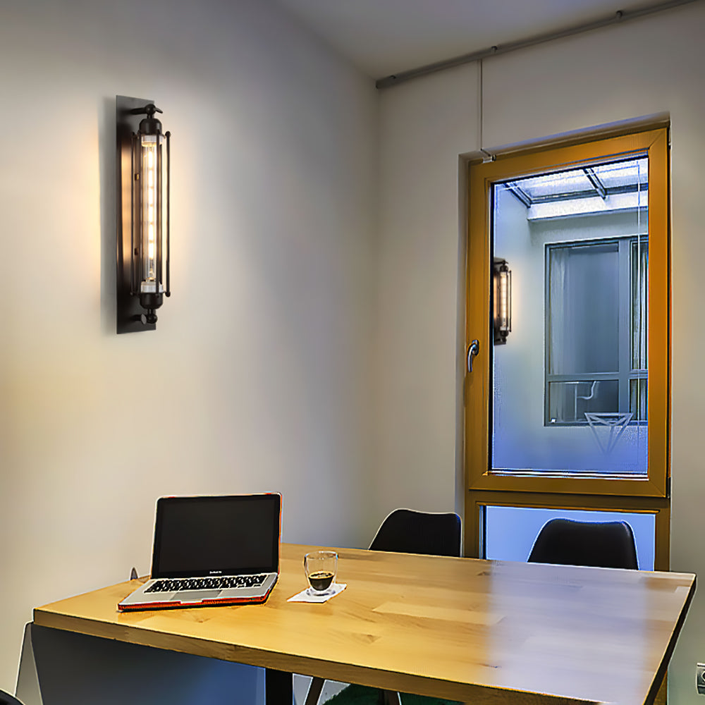 Heavy Duty Metal Wall Lamp for Home or Office