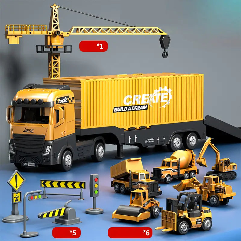 Fesara BuildBuddy Toy Construction Trucks