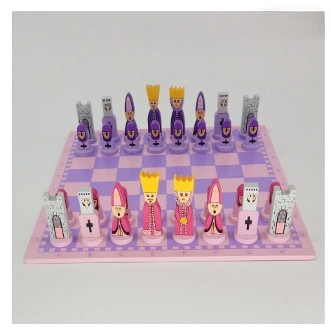 Classic Childrens Wooden Chess Board Game
