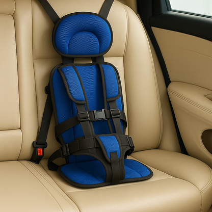 Child Car Travel Booster Seat Compact Safety Harness - Fesara