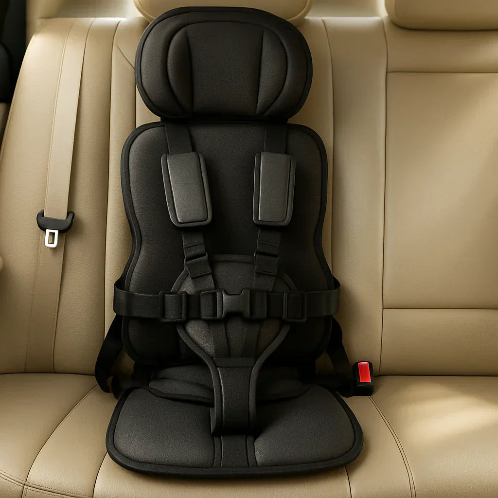 Child Car Travel Booster Seat Compact Safety Harness