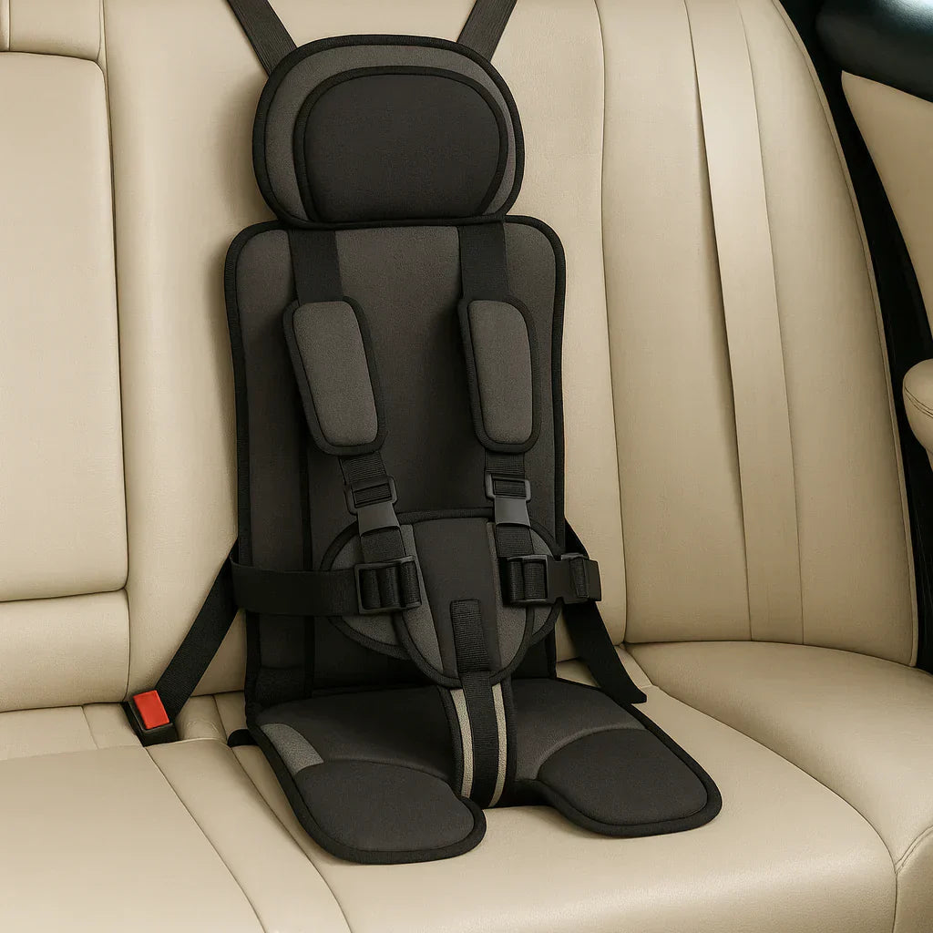 Child Car Travel Booster Seat Compact Safety Harness