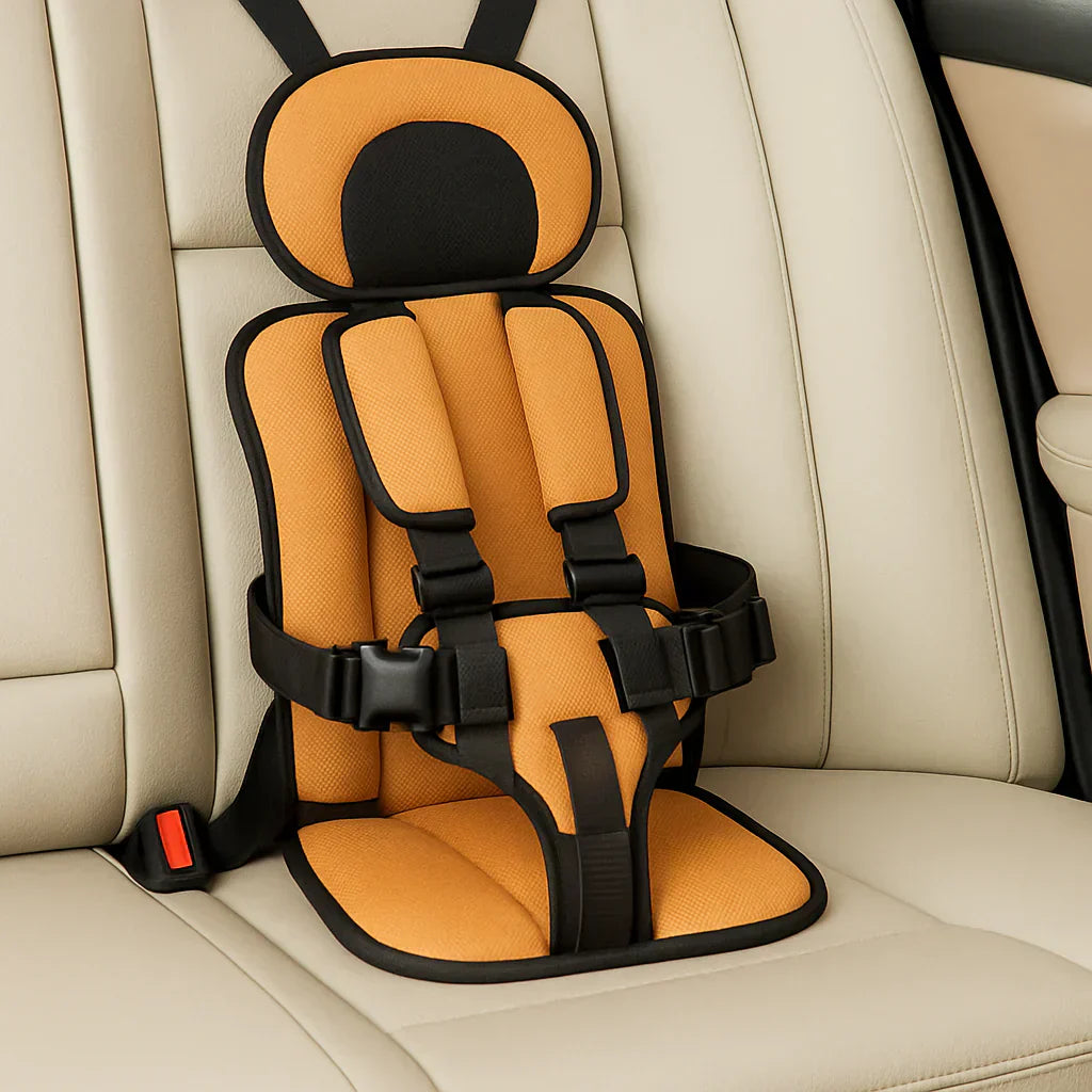 Child Car Travel Booster Seat Compact Safety Harness