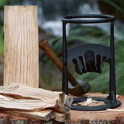 Strong Manual Log Splitter for Fast Firewood Cutting - Fesara