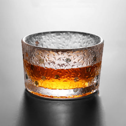 Luxury Gold Whiskey Tumbler Glass
