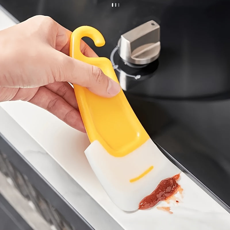 Easy Food Scraper with Strong Plastic Blade - Fesara