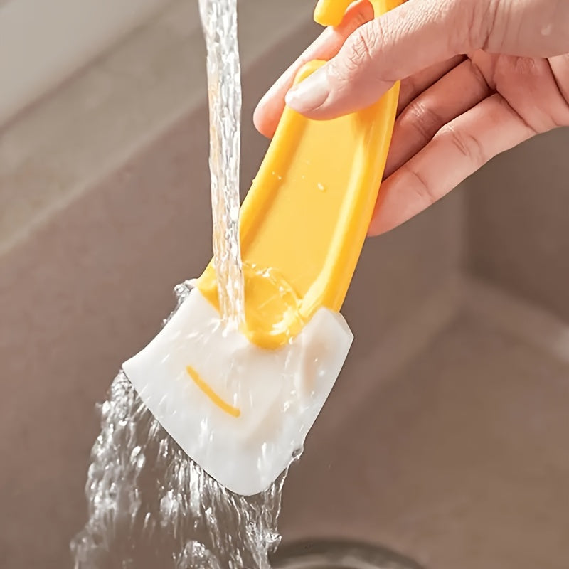 Kitchen Scraper Tool with Non-Stick Plastic Blade 3
