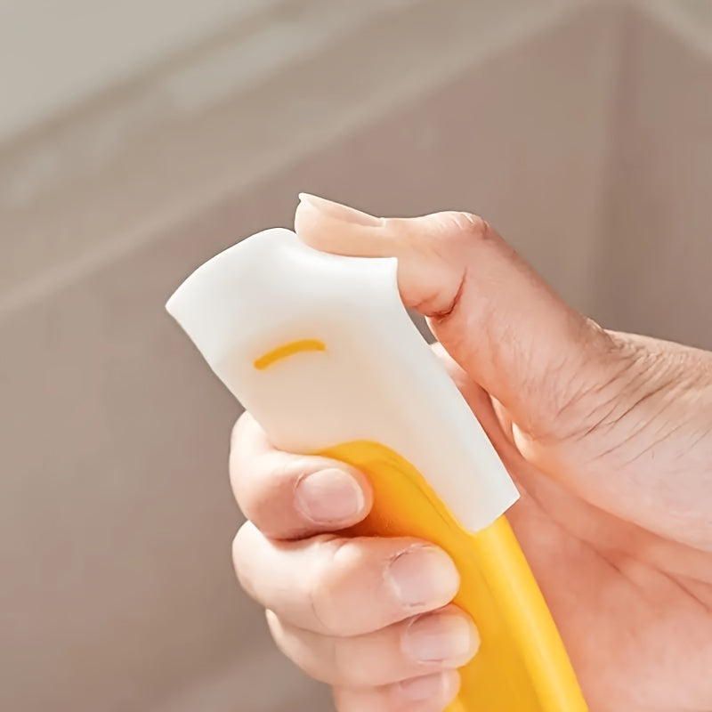 Kitchen Scraper Tool with Non-Stick Plastic Blade 4