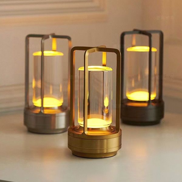 Classic Design Rechargeable LED Desk Lamp with Touch Sensor