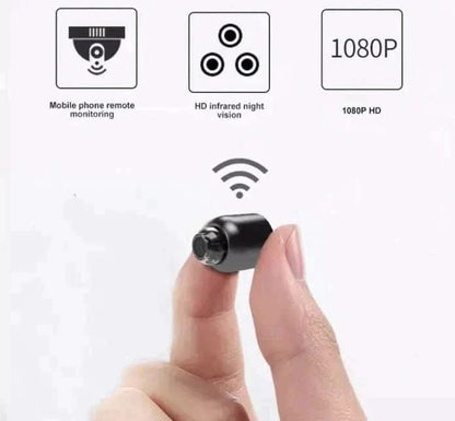 Compact Night Vision Security Camera