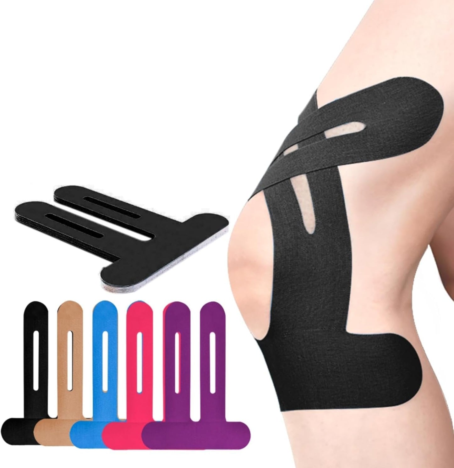 Comfortable Knee Support Band Flexible Breathable Wrap - Fesara