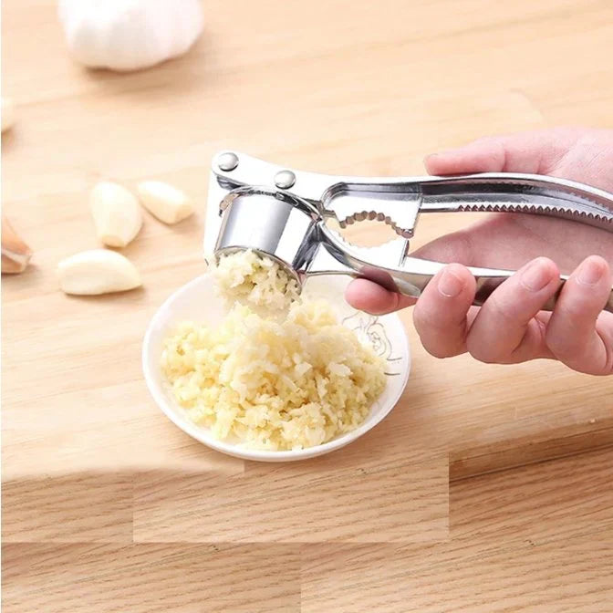 Durable Stainless Steel Garlic Crusher