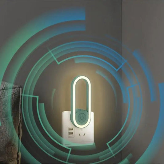 Portable Mosquito Repellent Device with LED Light - Fesara