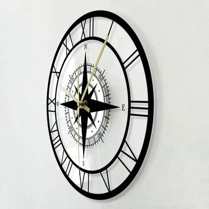 Navigation Maritime Wall Clock