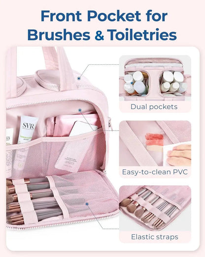 Spacious Makeup Travel Bag