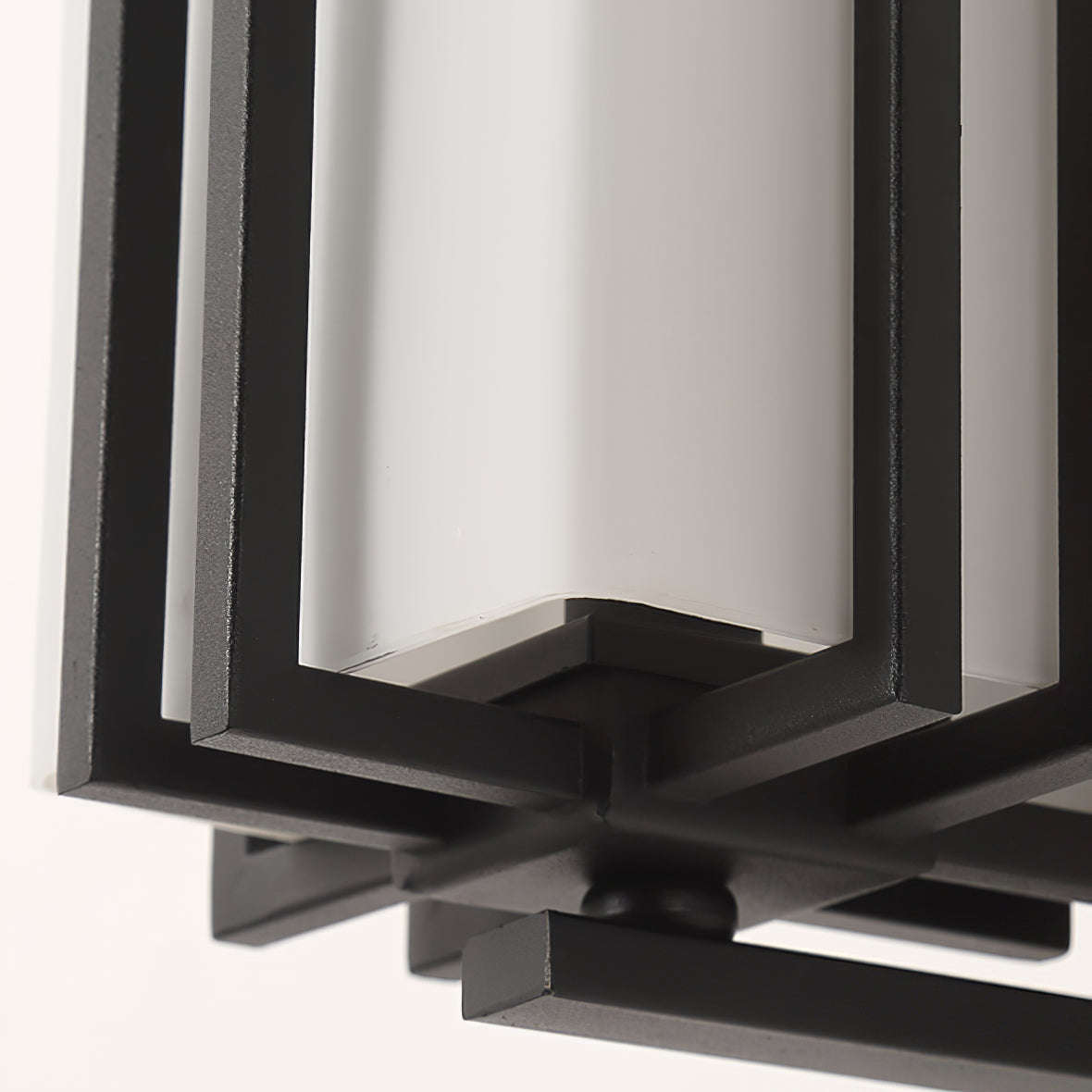 Vintage Metal Glass LED Outdoor Wall Lantern