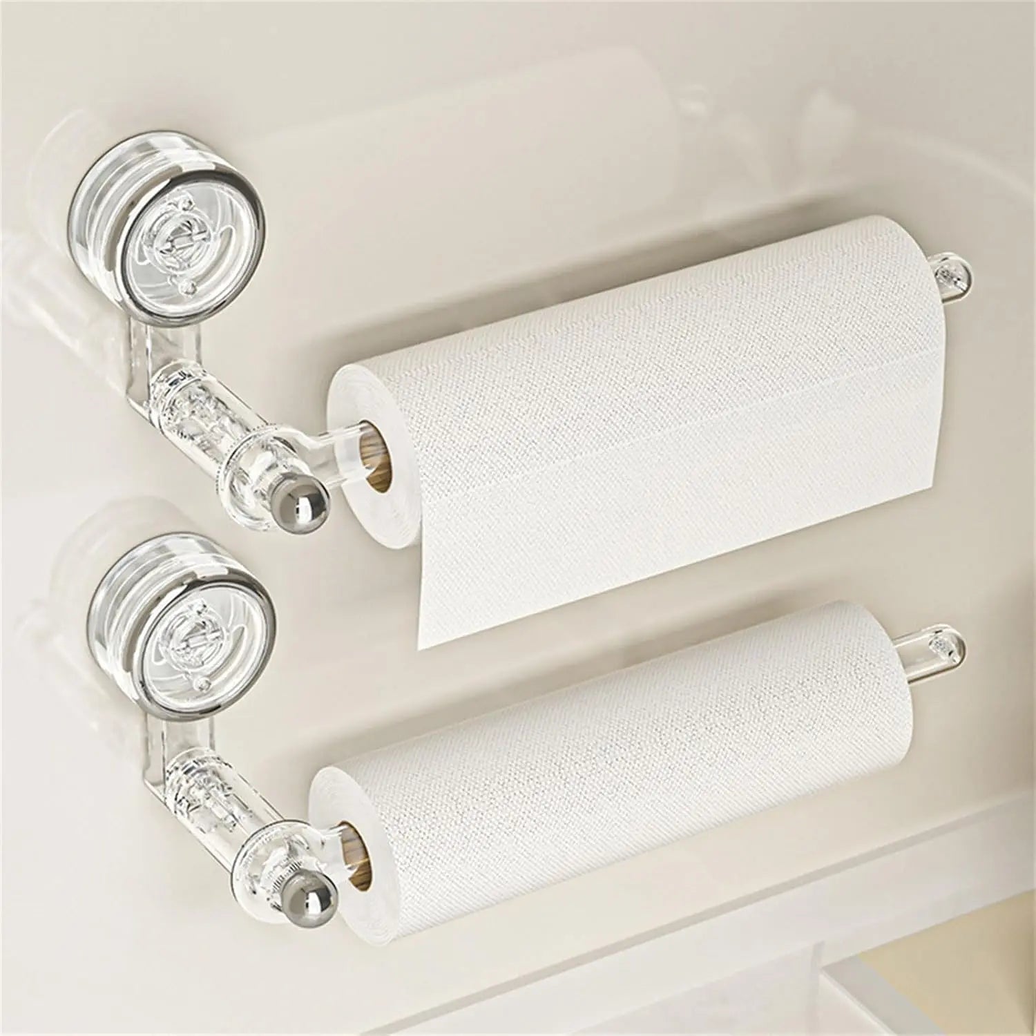 Sticky Kitchen Paper Towel Holder with Suction Cup - Fesara