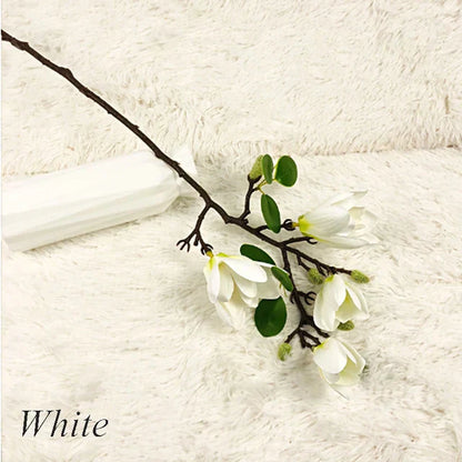 Beautiful Fake Magnolia Floral Arrangement Stems